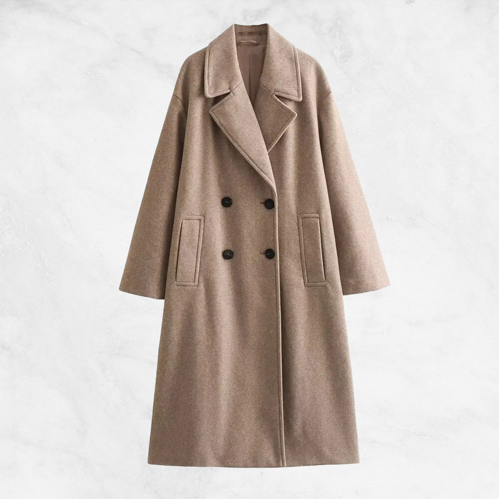 Alessia Chic Long Coat Jacket