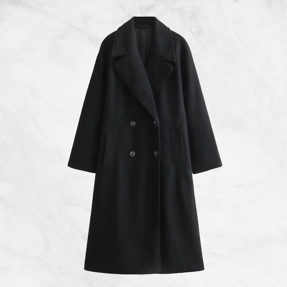 Alessia Chic Long Coat Jacket